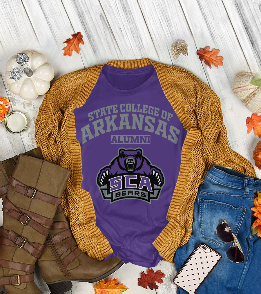 State College of Arkansas Alumni SCA Bears T-Shirt