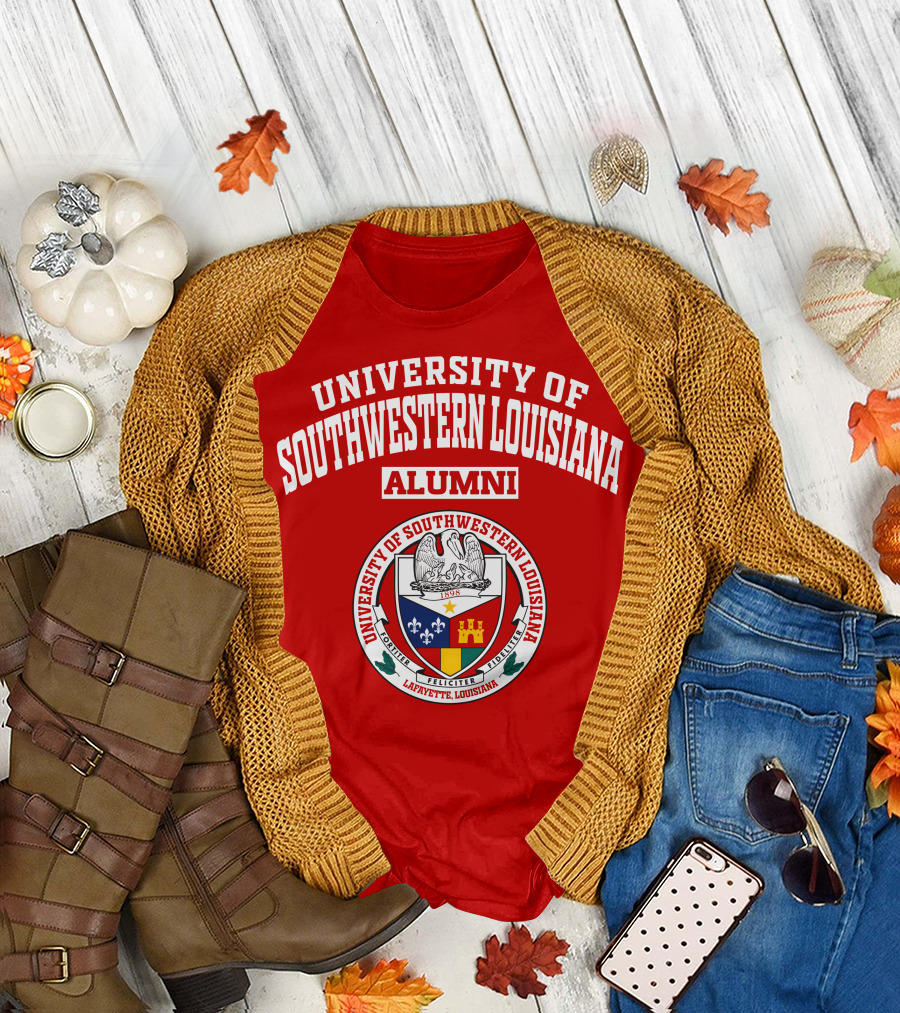 UNIVERSITY OF SOUTHWESTERN LOUISIANA ALUMNI LAFAYETTE LOUISIANA SEAL T-Shirt