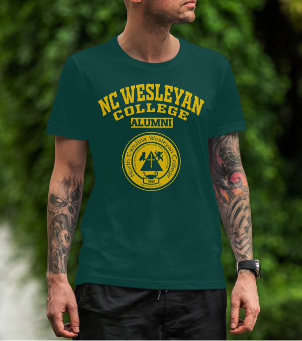 NC Wesleyan College Alumni North Carolina Wesleyan College Rocky Mount N.C. 1956 T-Shirt