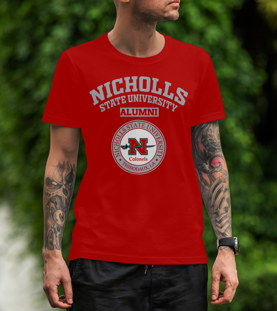 Nicholls State University Alumni Colonels Thibodaux LA T-Shirt