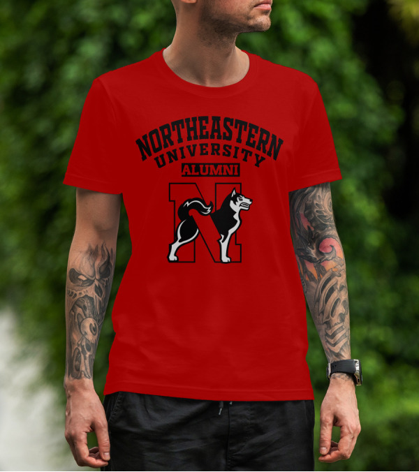 Northeastern University Alumni Husky T-Shirt