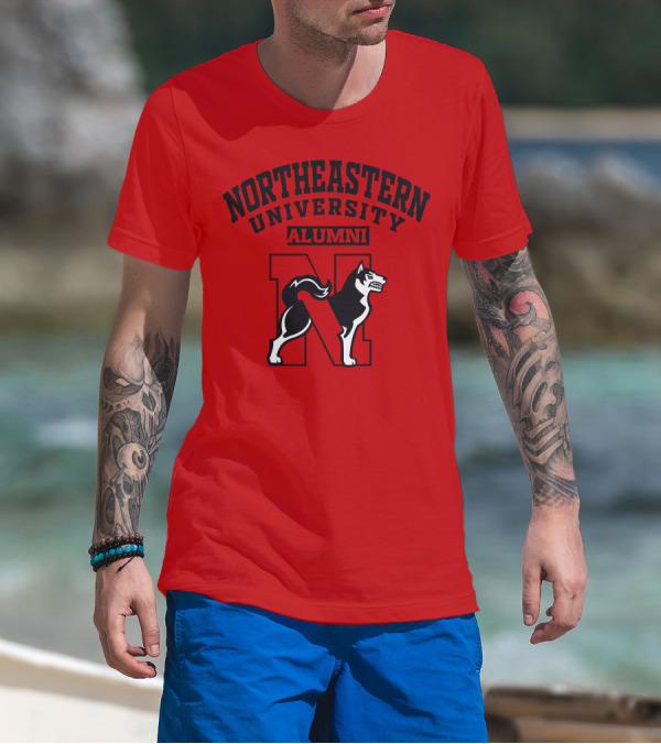 Northeastern University Alumni Husky T-Shirt