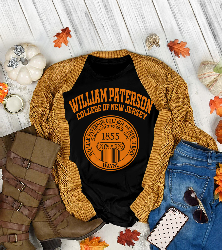WILLIAM PATERSON COLLEGE OF NEW JERSEY 1855 WAYNE COMMITMENT TO EXCELLENCE T-Shirt