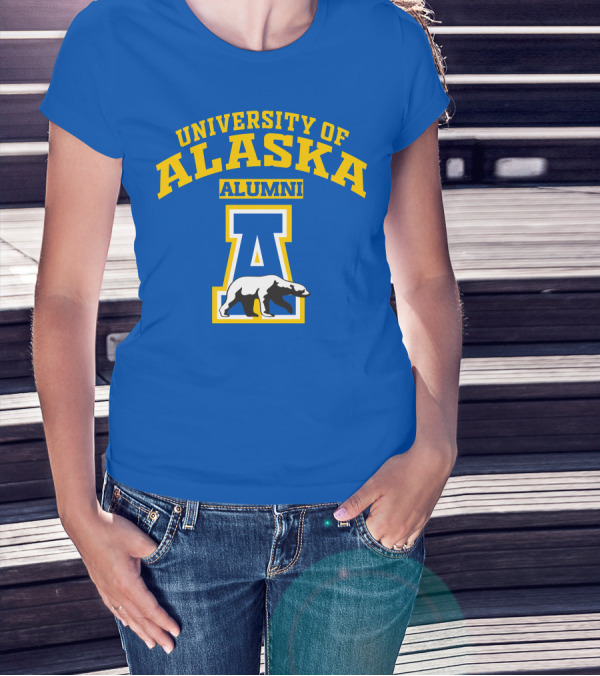 University Of Alaska Alumni Polar Bear T-Shirt