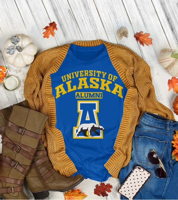 University Of Alaska Alumni Polar Bear T-Shirt