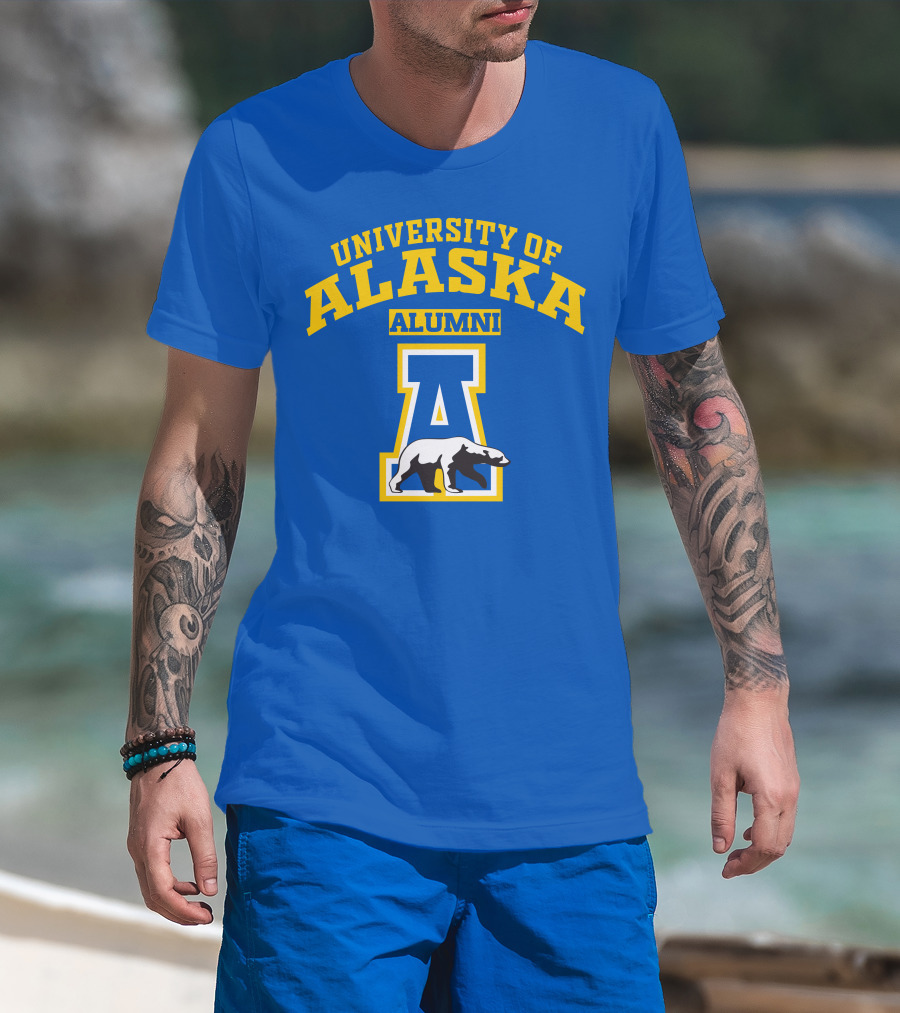 University Of Alaska Alumni Polar Bear T-Shirt