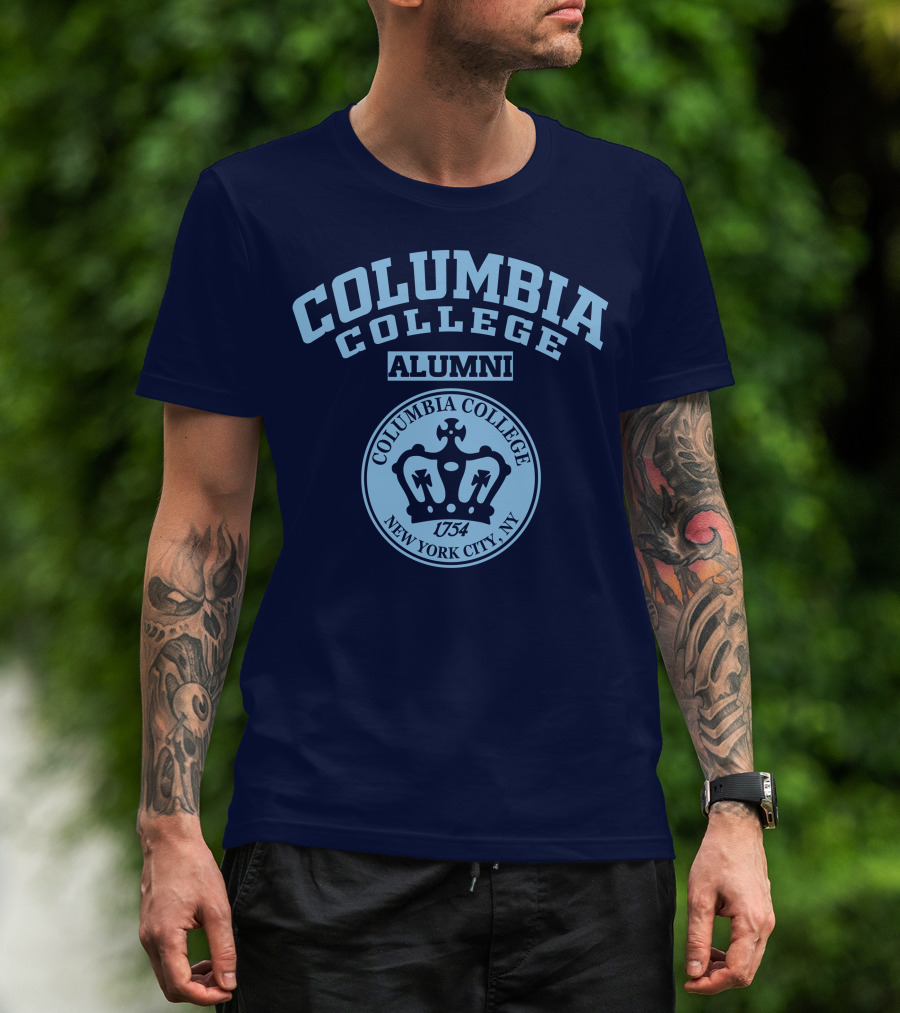Columbia College Alumni New York City 1754 T-Shirt