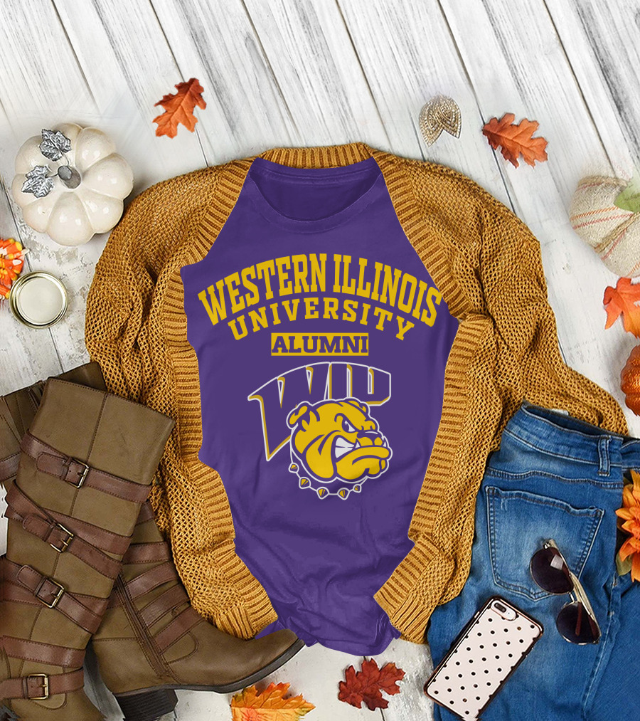 Western Illinois University Alumni WIU Bulldog T-Shirt
