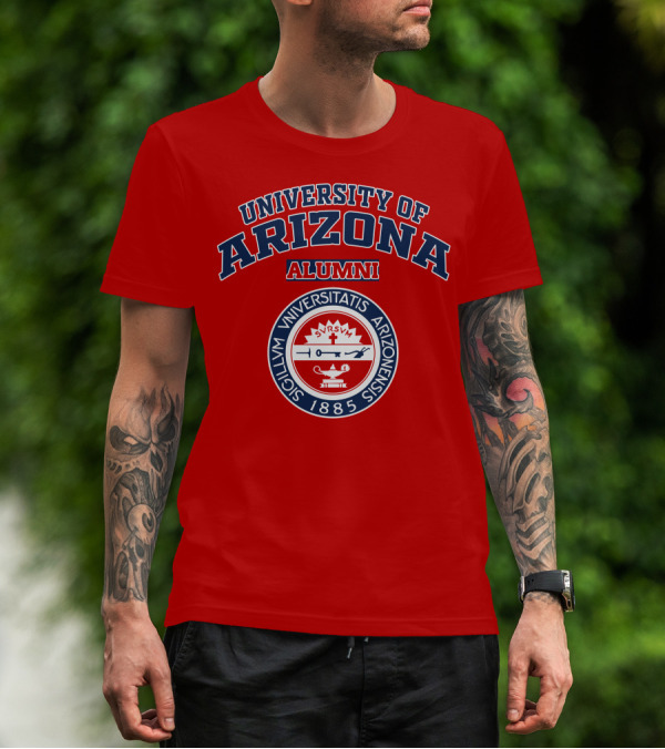 UNIVERSITY OF ARIZONA ALUMNI 1885 SEAL SIGILLUM UNIVERSITATIS ARIZONENSIS T-Shirt