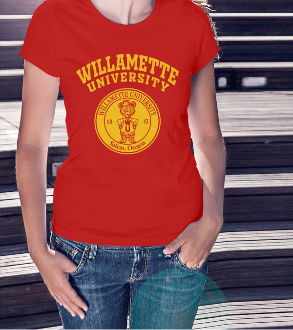 Willamette University Salem Oregon 1842 Bearcat T-Shirt