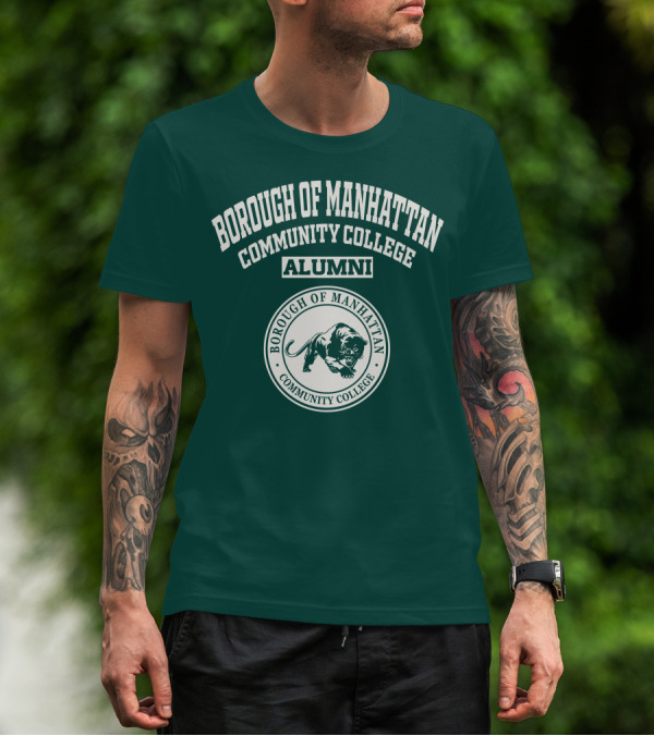 Borough Of Manhattan Community College Alumni Panther T-Shirt