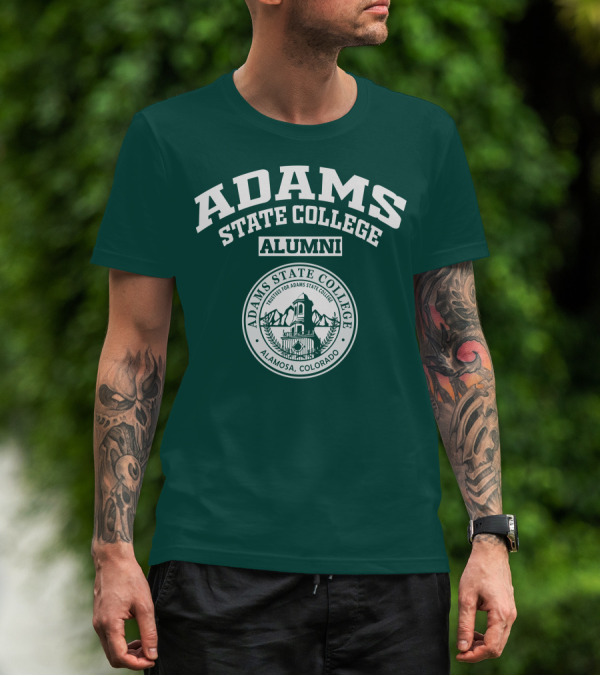 Adams State College Alumni Alamosa Colorado Trustees Seal T-Shirt