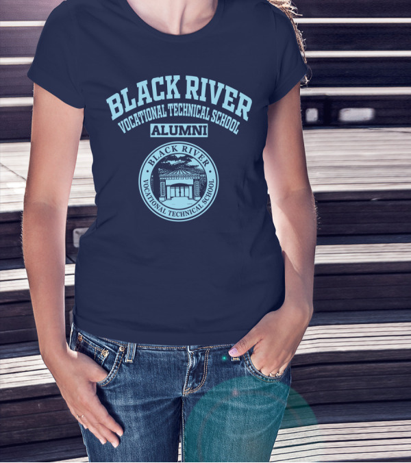 Black River Vocational Technical School Alumni Seal T-Shirt
