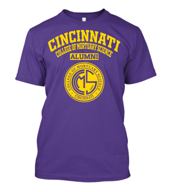 Cincinnati College Of Mortuary Science Alumni Emblem 1882 T-Shirt