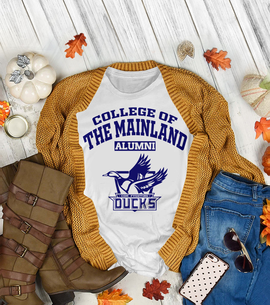 College of the Mainland Alumni Com Fighting Ducks T-Shirt