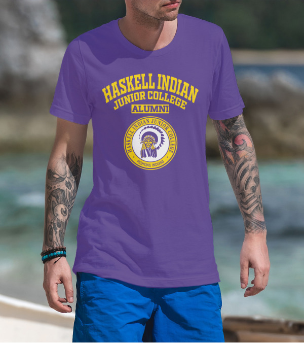 Haskell Indian Junior College Alumni Fighting Indians T-Shirt