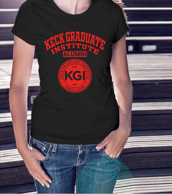 KECK GRADUATE INSTITUTE ALUMNI KGI EST. 1997 CLAREMONT CALIFORNIA T-Shirt