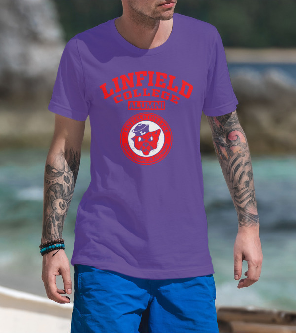Linfield College Alumni Confido Personal Development Mascot T-Shirt