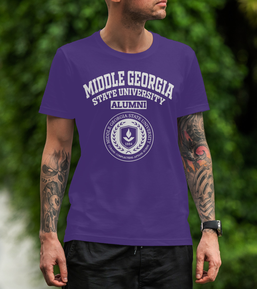 Middle Georgia State University Alumni 1884 Seal T-Shirt