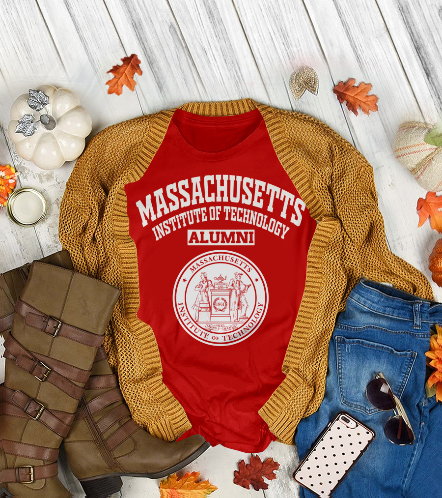 Massachusetts Institute of Technology Alumni Seal 1861 T-Shirt