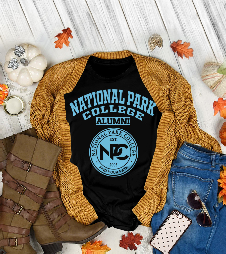National Park College Alumni NPC Est. 2003 Find Your Path T-Shirt