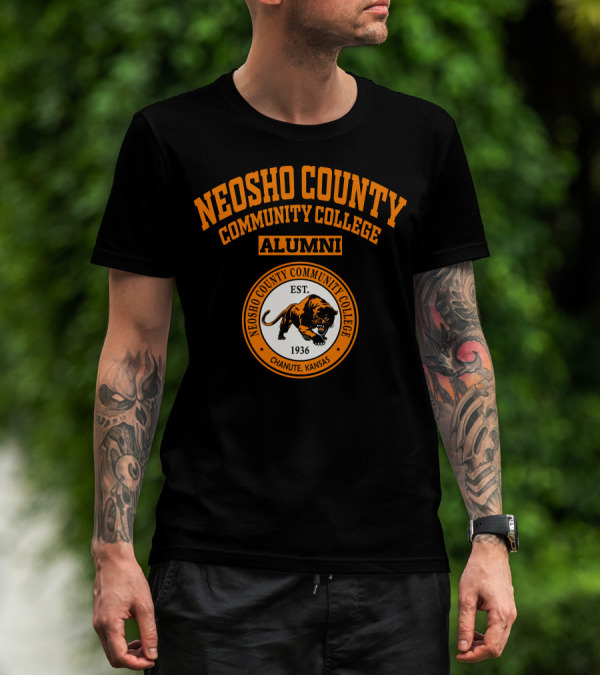 Neosho County Community College Alumni EST 1936 Chanute Kansas Panther T-Shirt