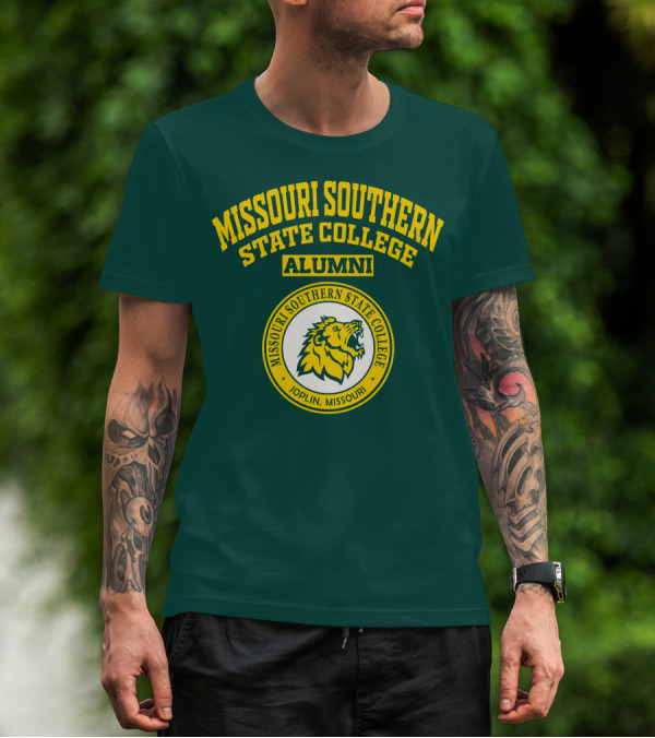Missouri Southern State College Alumni Joplin Missouri Lion T-Shirt