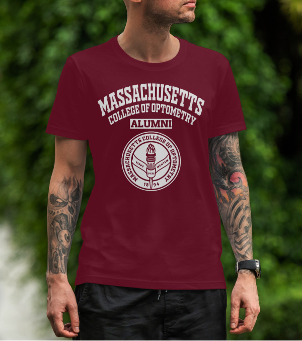 Massachusetts College Of Optometry Alumni Visus Per Mentem 1894 T-Shirt