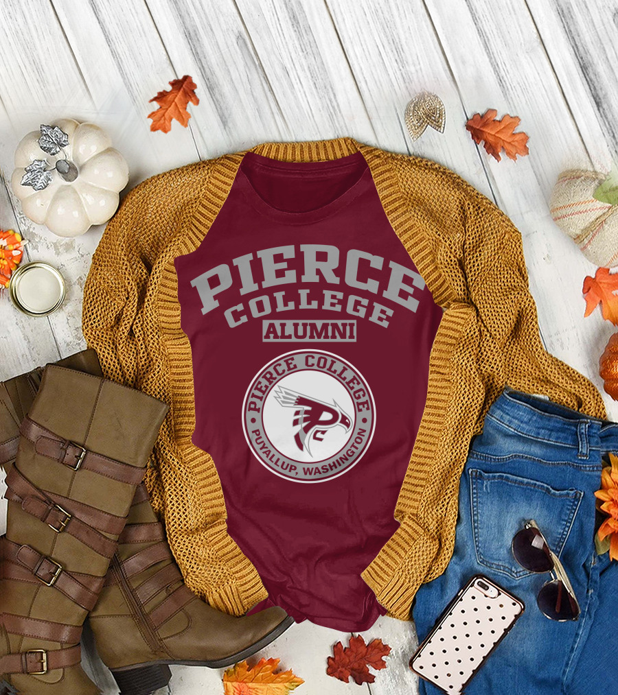 Pierce College Alumni Puyallup Washington Logo Pierce College Alumni T-Shirt