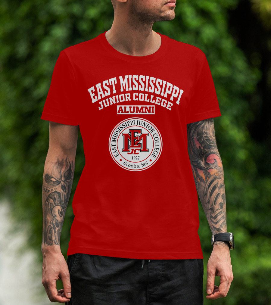 East Mississippi Junior College Alumni Logo Scooba MS 1927 T-Shirt