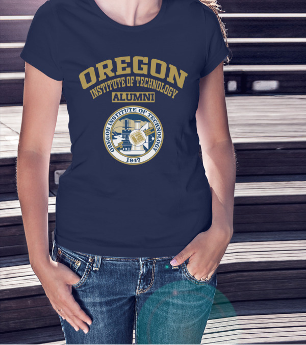 Oregon Institute Of Technology Alumni 1947 Crest T-Shirt