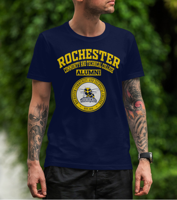 Rochester Community And Technical College Alumni YellowJackets Est. 1915 T-Shirt