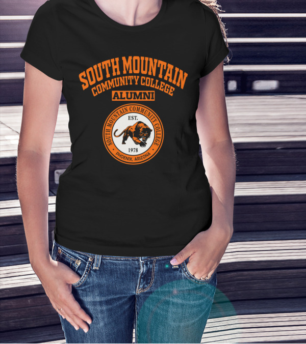 South Mountain Community College Alumni Phoenix Arizona Est. 1978 Panther T-Shirt