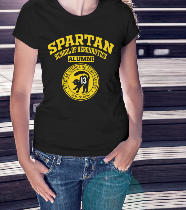 SPARTAN SCHOOL OF AERONAUTICS ALUMNI TULSA OKLAHOMA 13 T-Shirt