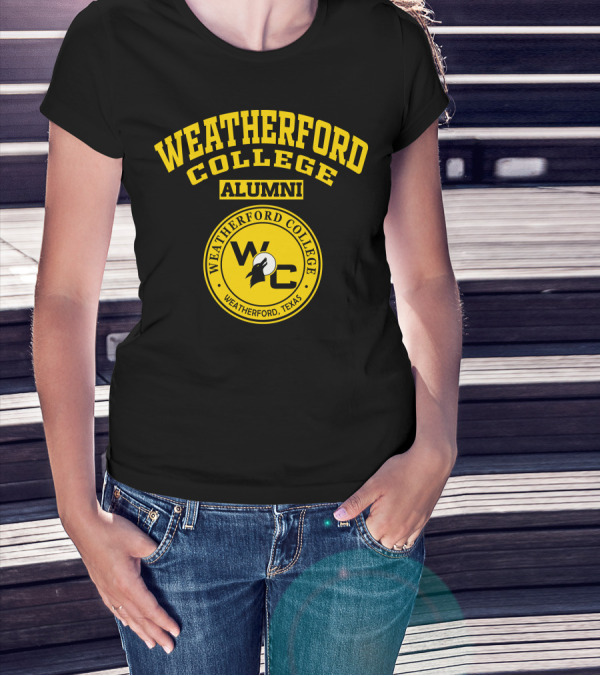 Weatherford College Alumni WC Weatherford Texas T-Shirt