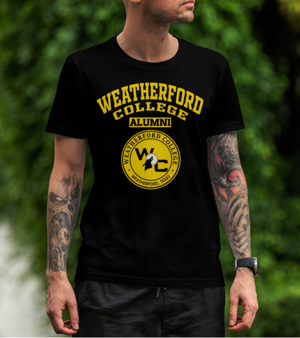 Weatherford College Alumni WC Weatherford Texas T-Shirt
