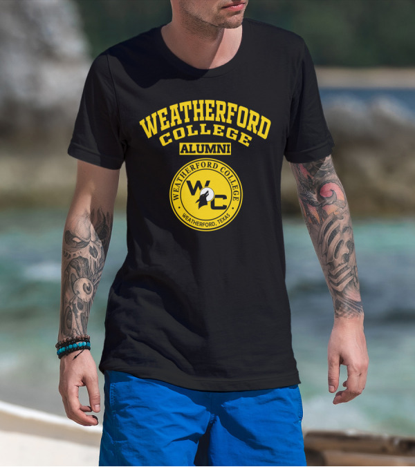 Weatherford College Alumni WC Weatherford Texas T-Shirt