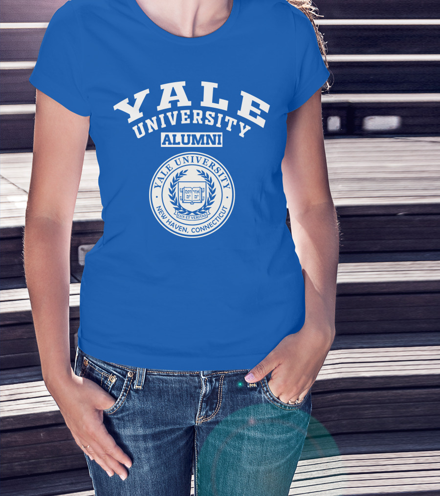 Yale University Alumni Seal New Haven Connecticut Lux Et Veritas T-Shirt