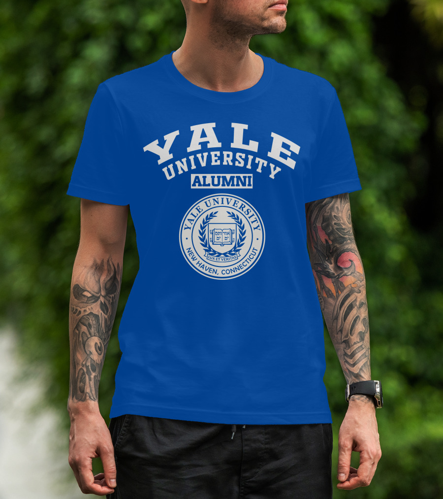 Yale University Alumni Seal New Haven Connecticut Lux Et Veritas T-Shirt