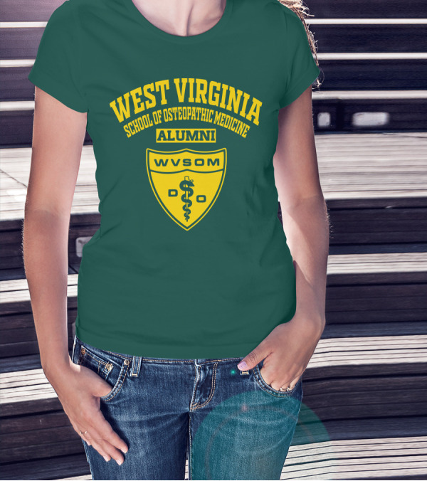 West Virginia School Of Osteopathic Medicine Alumni WVSOM DO Shield T-Shirt