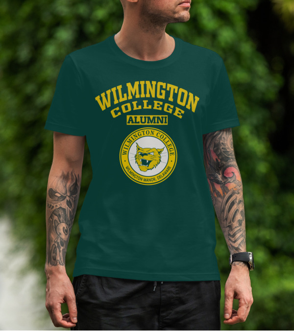 Wilmington College Alumni Wilmington Manor Delaware Wildcats T-Shirt