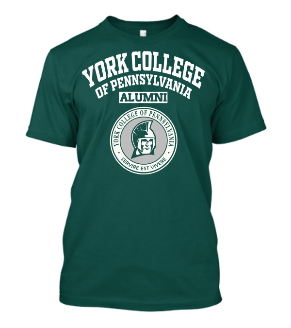 York College Of Pennsylvania Alumni Servire Est Vivere T-Shirt