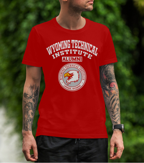 Wyoming Technical Institute Alumni Laramie Wyoming Eagle T-Shirt