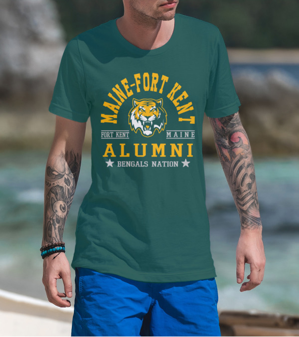 Maine-Fort Kent Alumni Bengals Nation Fort Kent Maine T-Shirt