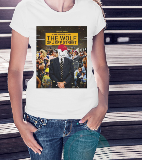 Jeff Dicaprio Jeff Jeffsese The Wolf Of Jeff Street T-Shirt