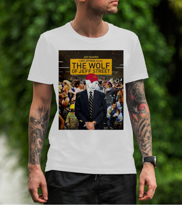 Jeff Dicaprio Jeff Jeffsese The Wolf Of Jeff Street T-Shirt