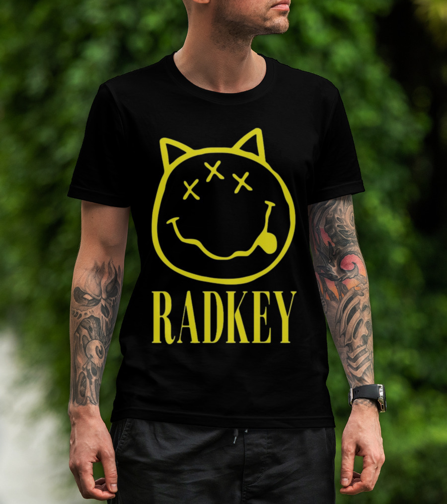 Radkey Punk Rock Cat Face T-Shirt