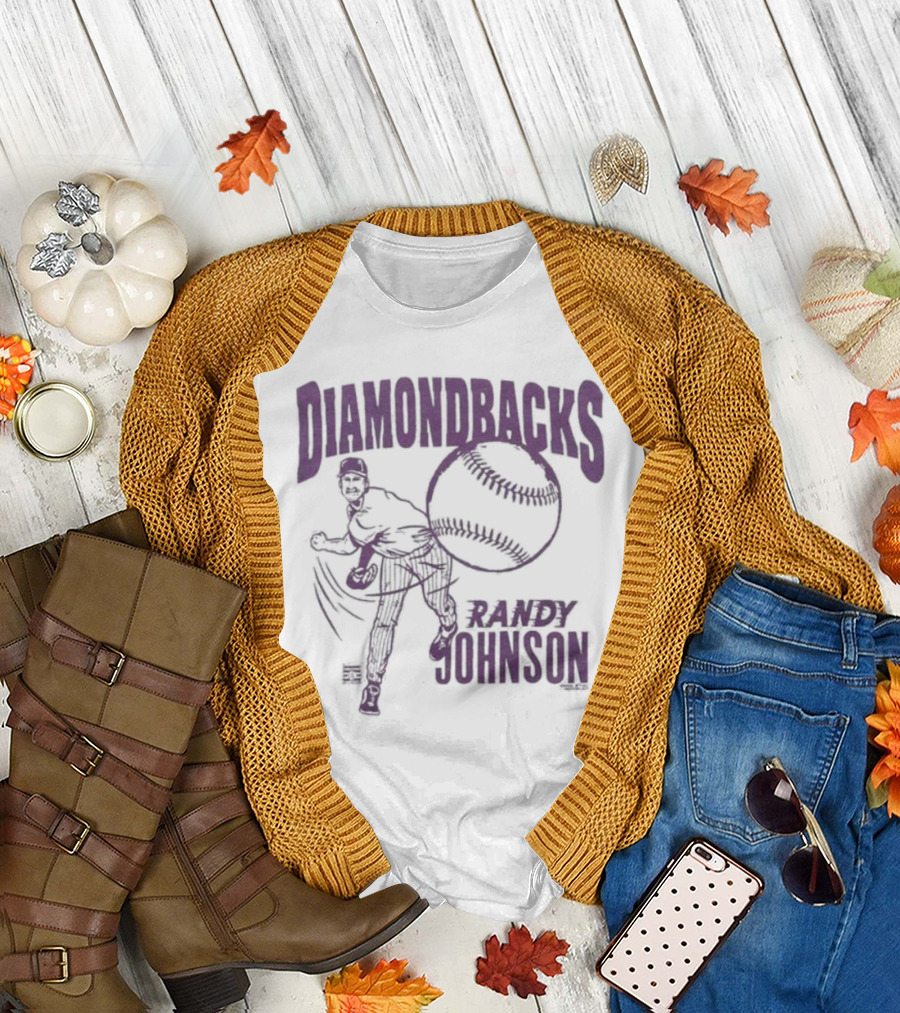 Diamondbacks Randy Johnson Baseball T-Shirt