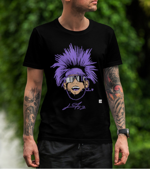 Swag Head Lourdes Gurriel Jr Vibrant Hair And Shades T-Shirt