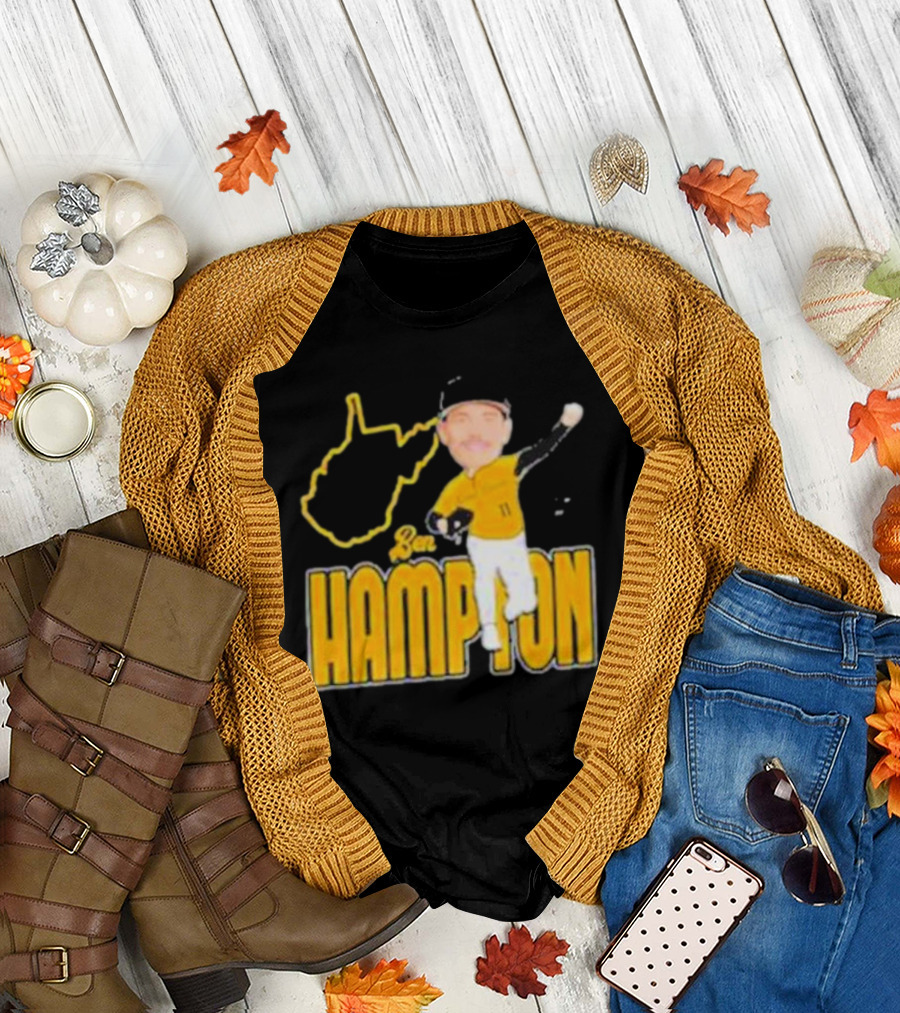 Ben Hampton West Virginia Baseball 11 Fan T-Shirt